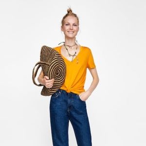 ‼️SOLD ✅ ZARA BASIC LOOSE T-SHIRT